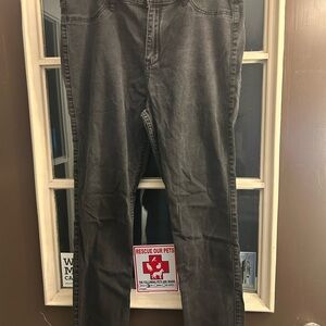 Black wash/ distressed style Denim Jeans